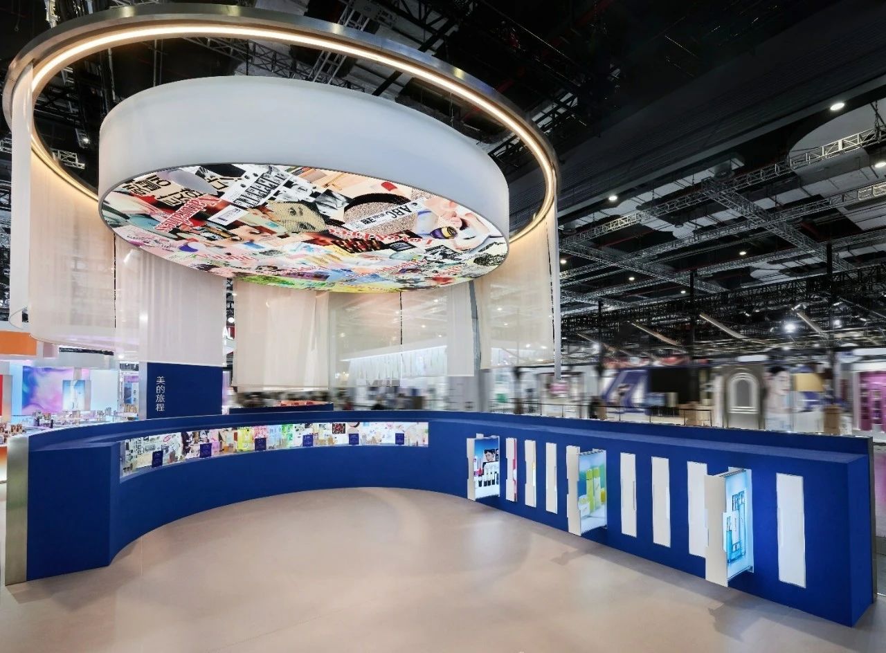 杭州展臺(tái)設(shè)計(jì)搭建公司領(lǐng)你看2023進(jìn)博會(huì)最具有創(chuàng)意00家企業(yè)展臺(tái)(愛茉莉太平洋展位)2