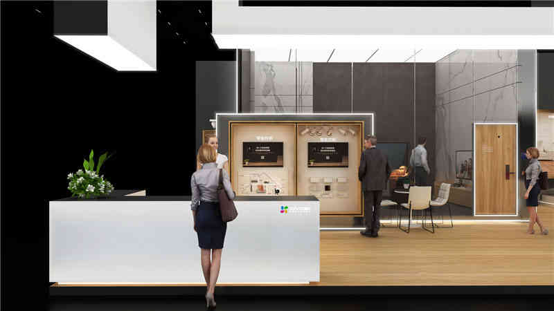 上海創(chuàng)諾醫(yī)藥集團(tuán)有限公司參展上海新國際博覽中心展覽設(shè)計(jì)展臺搭建3