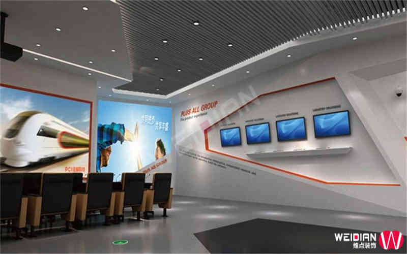 佳都科技企業(yè)廣州展廳裝飾設(shè)計(jì)