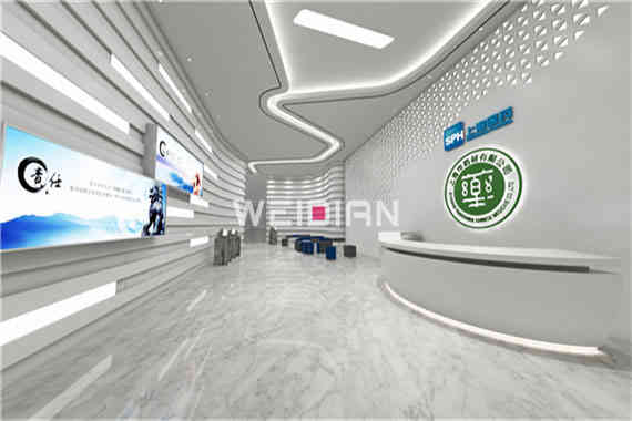 上藥集團企業(yè)展廣州展廳裝修設(shè)計公司