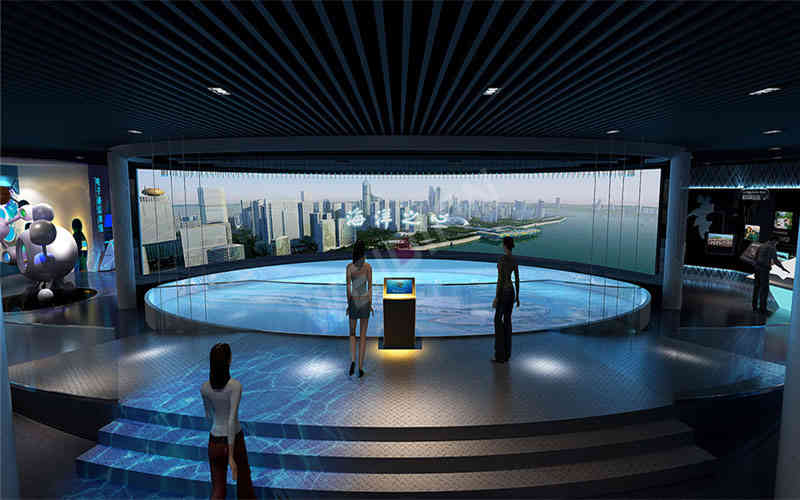 青島藍色硅谷產(chǎn)業(yè)創(chuàng)業(yè)帶科普體驗館設(shè)計方案