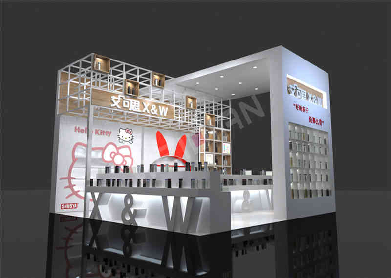 廣州展臺設(shè)計(jì)搭建艾可思小商品博覽會廣州展會設(shè)計(jì)搭建