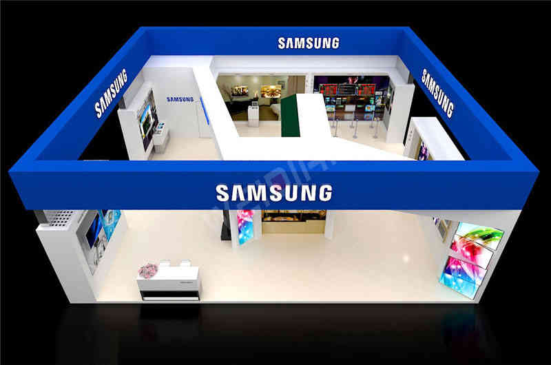 三星廣州展臺設(shè)計搭建