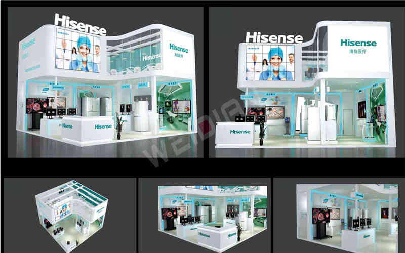 海信醫(yī)療醫(yī)藥器械展覽會廣州展覽展臺設計搭建
