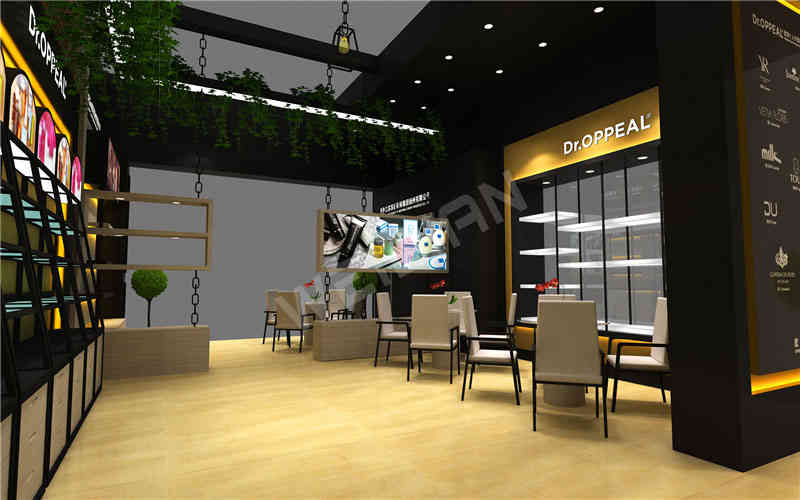 廣州展臺設(shè)計搭建公司裝修江蘇歐佩日化國際酒店用品廣州展會展臺設(shè)計搭建