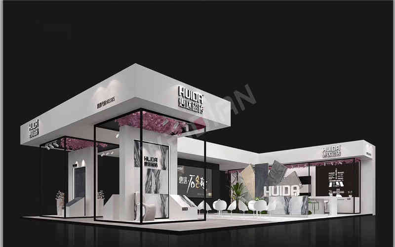 惠達(dá)磁磚設(shè)計(jì)周廣州展臺(tái)設(shè)計(jì)搭建