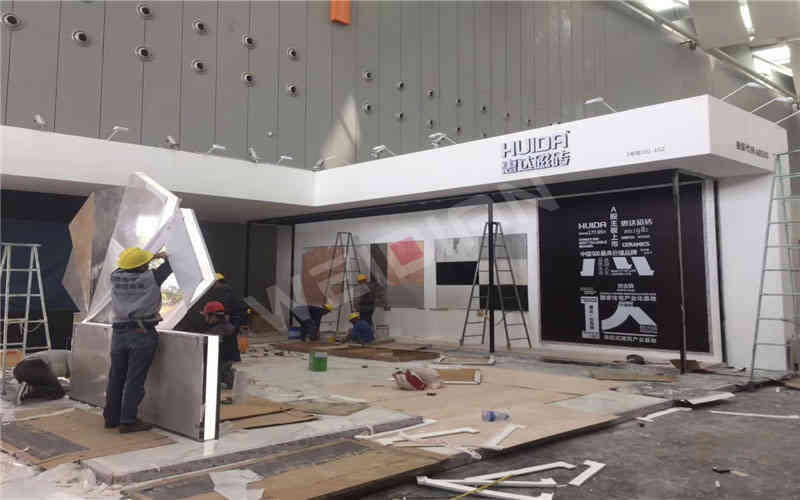 惠達(dá)磁磚設(shè)計周廣州展臺設(shè)計搭建 惠達(dá)磁磚設(shè)計周廣州展臺設(shè)計搭建