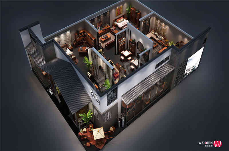 花梨概念深圳國(guó)際家具展深圳展臺(tái)設(shè)計(jì)搭建