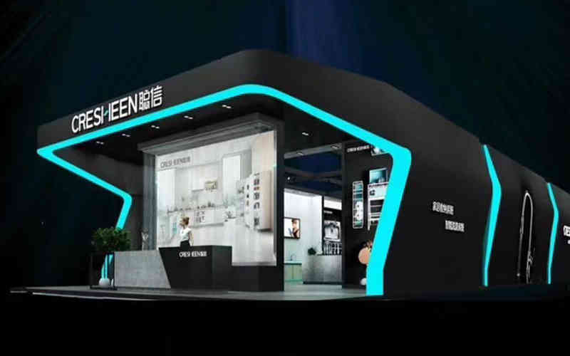 廣州展臺裝修公司設計聰信智能上海國際綠色廚房衛(wèi)浴展覽會廣州展臺裝修設計