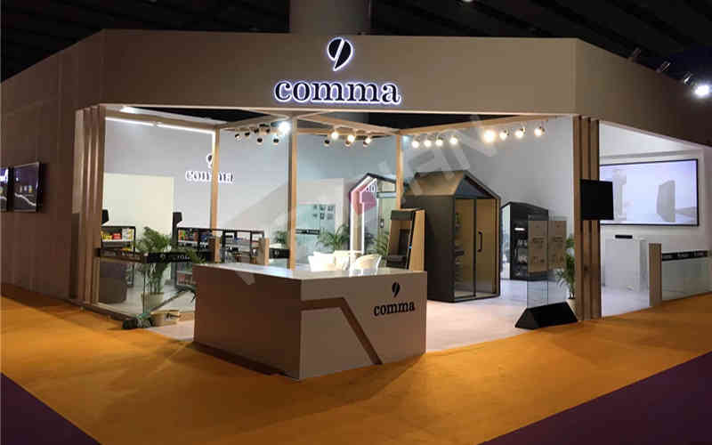 深圳展覽裝飾設(shè)計(jì)公司助力逗號智能深圳國際無人零售展覽會(huì)深圳展會(huì)設(shè)計(jì)搭建