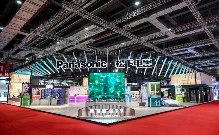 武漢展位設(shè)計(jì)搭建公司領(lǐng)你看最具有創(chuàng)意00家企業(yè)展臺的2023進(jìn)博會(huì)（松下展位）2