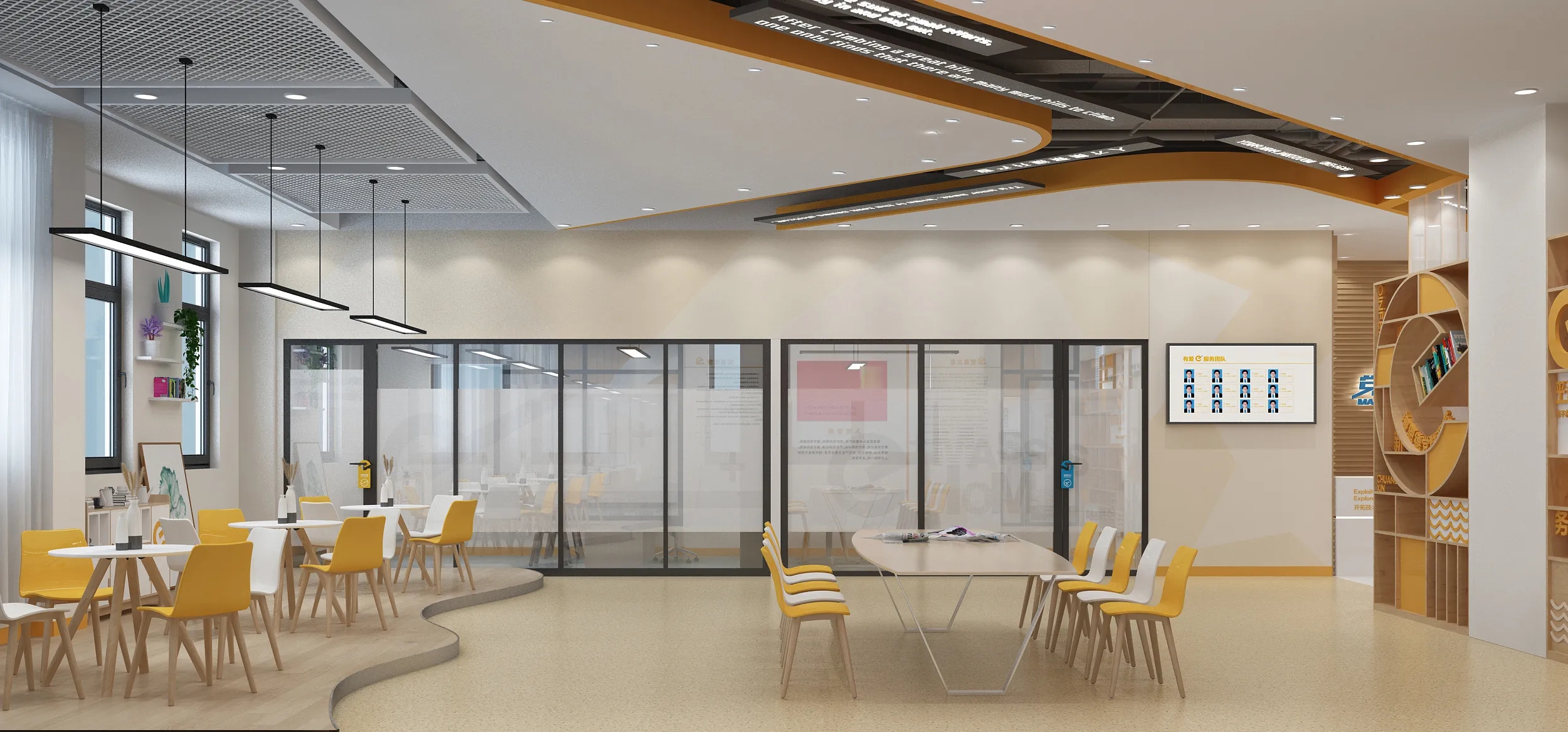 深圳產(chǎn)業(yè)園黨群驛家、黨建活動室設計、黨建服務中心、黨群社區(qū)服務中心