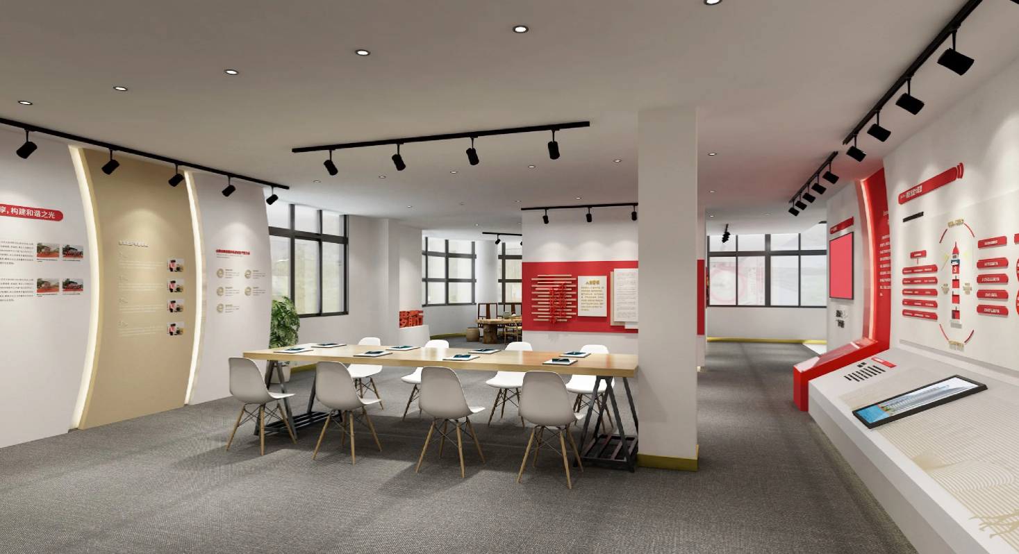 廣東河源黨建活動室設(shè)計裝修、黨建服務(wù)中心設(shè)計裝修、社區(qū)服務(wù)中心、黨群服務(wù)中心