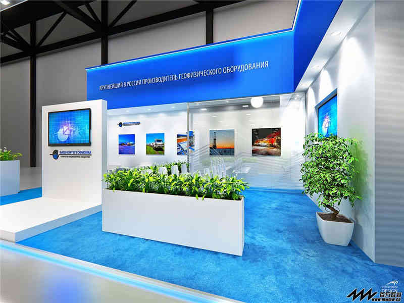 日本那智不二越機(jī)器人公司參展上海展覽公司上海展覽設(shè)計展臺搭建4