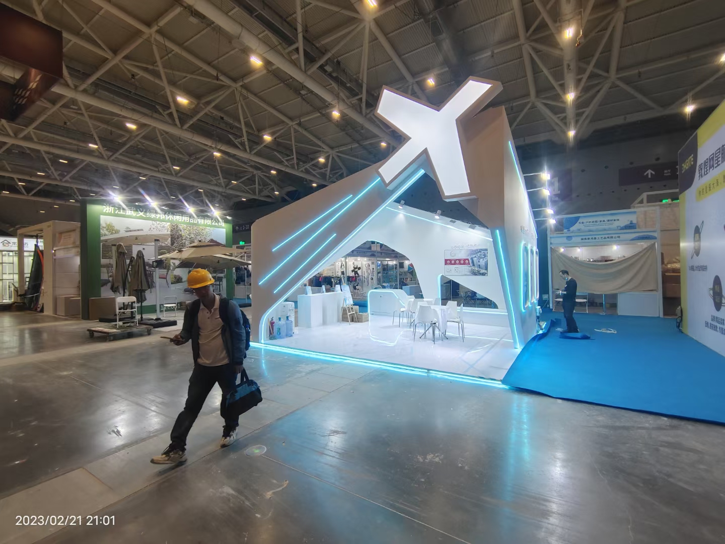 廣州展會(huì)搭建設(shè)計(jì)深圳跨境電商展，福永街道展臺(tái)