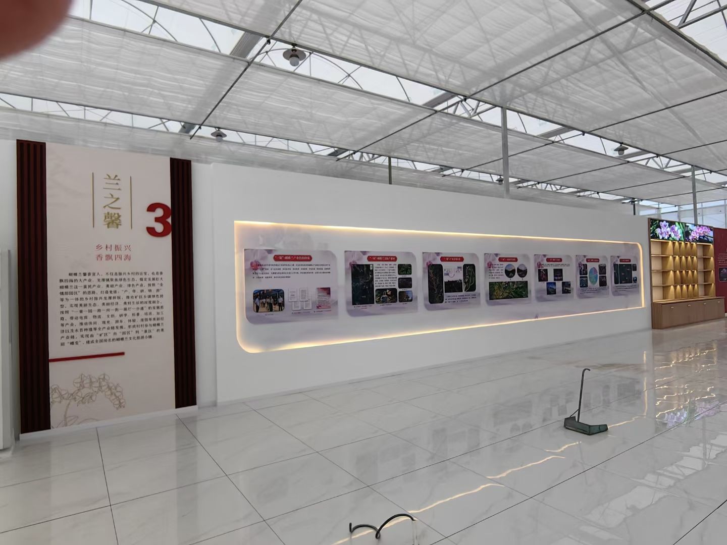 清遠(yuǎn)展廳裝修設(shè)計(jì)公司蝴蝶花開紅色黨建展廳裝修設(shè)計(jì)