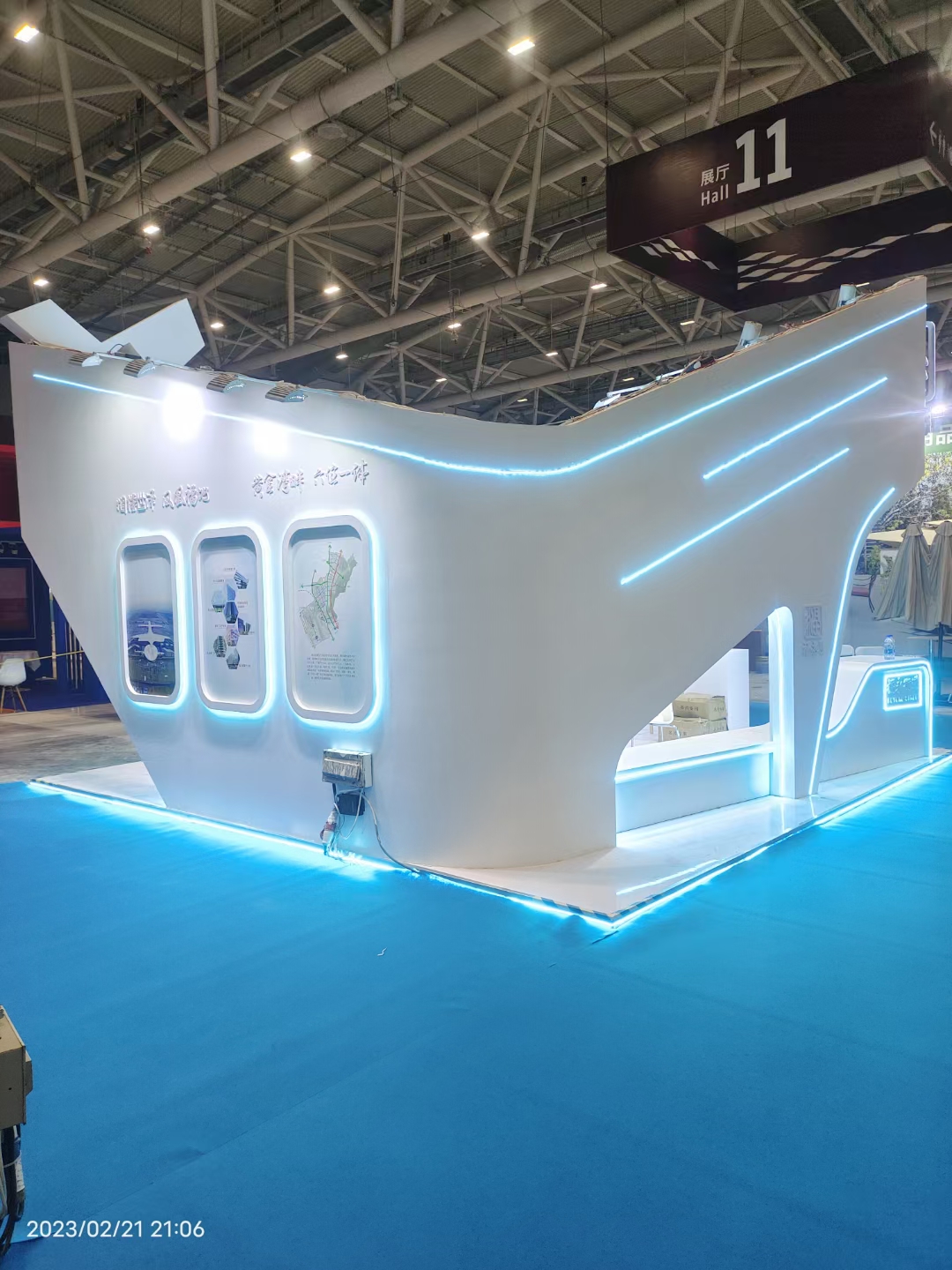 廣州展會(huì)搭建設(shè)計(jì)深圳跨境電商展，福永街道展臺(tái)