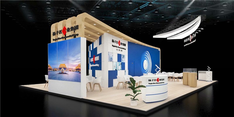 華為技術(shù)有限公司參展廣州會展中心展覽設(shè)計展臺搭建2