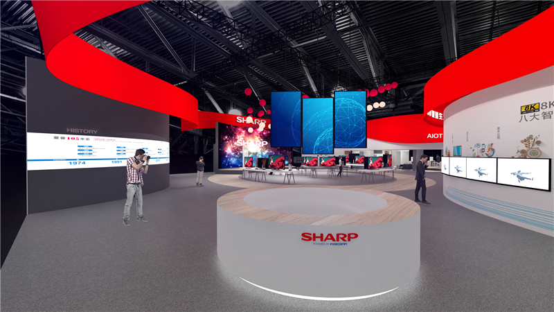 納思達(dá)美極有限公司參展廣州展覽中心展覽設(shè)計(jì)展臺(tái)搭建3